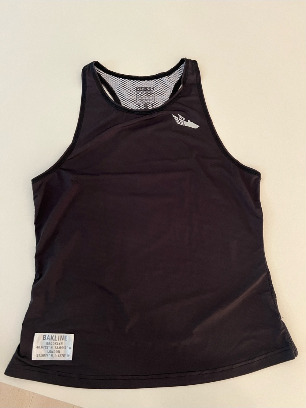 Bakline | Brooklyn Singlet CON Running Tank - Nightfall/Black (SIZE: S)